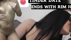 Provocative Tinder Date Ends With Insane Rimjob