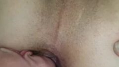 Close Up POV Ass-Holelicking By Slutty MILF Cleo Digging In Ass-Hole With Her Tongue