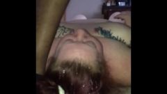 Fat Rimming Guys Ass-Hole Till He Shoots His Load.